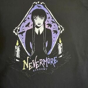 Wednesday Nevermore T Shirt Tee 4X Black Netflix Addams Family Jenna Ortega 2024